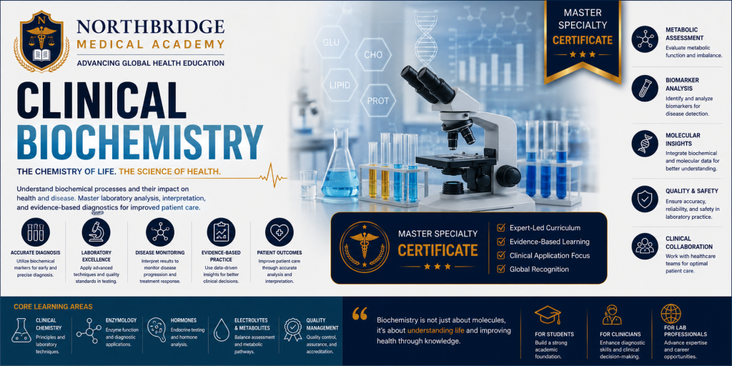 Biochemistry – Master Specialization Certificate